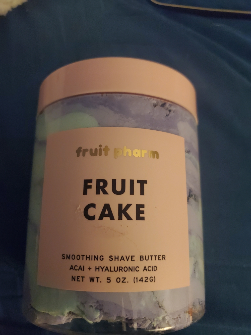 Pink and Lavender Fruit Pharm Fruit Cake Shaving Butter